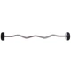 Штанга 10кг с фиксированным весом изогнутая обрезиненная Zelart Rubber Coated Barbell 2687-10 длина 95см - изображение 2