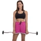 Штанга 5кг с фиксированным весом изогнутая обрезиненная Zelart Rubber Coated Barbell 2687-5 длина 95см - изображение 4