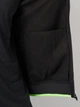 Спортивная кофта мужская Joma Olimpiada 103707.117 M Черная с салатовым (8445954520402) - изображение 5