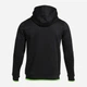 Спортивная кофта мужская Joma Olimpiada 103707.117 M Черная с салатовым (8445954520402) - изображение 7