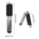 Гребінець для волосся складаний масажний з висувним дзеркалом Mini Hair Brush Top 593 Сріблястий - зображення 10