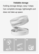 Портативний телескопічний складний вентилятор FH-2O58 на акумуляторі Li-ion, USB - зображення 3