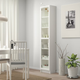 Витрина BILLY/OXBERG 40x30x202 IKEA 392.873.98 белый - изображение 2