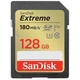Карта пам'яті SanDisk SD 128GB C10 UHS-I U3 R180/W90MB/s Extreme V30 - изображение 2