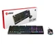 Комплект клавіатура та миша Vigor GK30 COMBO UA USB, EN/UKR/RU, RGB, чорний MSI (2000003217922) - зображення 6