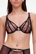Бюстгальтер з м'якою чашкою Chantelle 85E Чорний (111811) - зображення 1