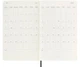 Щотижневик Moleskine 2025-2026 на 18 місяців середній 13 х 21 см чорний м'який - изображение 3
