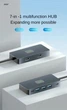 Хаб Acer 7в1 Dual HDMI/Triple Display/Projection Converter/PD100W Charging/USB3.0 - зображення 3