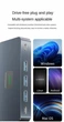 Хаб Acer 7в1 Dual HDMI/Triple Display/Projection Converter/PD100W Charging/USB3.0 - зображення 5