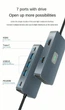 Хаб Acer 7в1 Dual HDMI/Triple Display/Projection Converter/PD100W Charging/USB3.0 - зображення 7