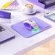 Мышь MEETION 2.4 G + Bluetooth wireless gaming mouse BTM001 |800-1200-1600-2400dpi, 7keys, 35/140h, Type-C Charging, RGB| бело-фиолетовая - изображение 9