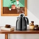 Електрочайник Hoco HE10 retro electric kettle 1.7L 1850-2200W Black - изображение 4