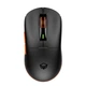 Мышь MEETION Wired + 2.4 G+Bluetooth Gaming mouse GW24 |6 Keys, 8000dpi, 30-60h, RGB| черная - изображение 1