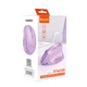 Мышь MEETION 2.4 G+Bluetooth Office Vertical Mouse BTM008 |800-1200-1600-2400dpi, 400h, Type-C charging| фиолетовая - изображение 6