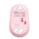 Мышь MEETION 2.4 G Wireless Office Mouse R571 |1000/1200/1600 DPI, AA Battery| бело-розовая - изображение 5