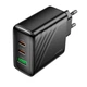 Мережевий зарядний пристрій HOCO CS26A Article charger 45W Black - изображение 5