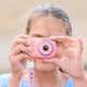 Фотоаппарат детский Hoco DV205, 20MP, 720P, 600mAh, TF (до 64ГБ), розовый - изображение 7