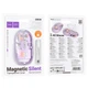 Мишка Hoco General dual-mode silent wireless mouse GM35 (battery version) |2.4G+BT, 800-1200-1600DPI Колір Space gray - изображение 11