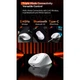 Мышь MEETION Wired + 2.4 G+Bluetooth Gaming mouse GW32 |7 Keys, 8000dpi, 35-115h, RGB| белая - изображение 8