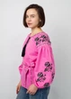 Вышиванка жіноча Narodnyy Butik Троянда фуксія 1022.1 46 - изображение 3