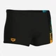 Плавки пляжные мужские Arena Vibrant Swim Short 008938-550 85 Черные (3468337526810) - изображение 8