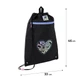 Сумка для взуття Kite Love is K25-601M-5 46х33 чорний - зображення 3