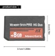 Карта памяти Memory Stick ProDuo 8 GB для Sony PSP SLim 2000, 2001, 2004, 2006, 2008, 3000, 3008 - изображение 2