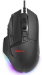 Дротова ігрова миша XTRIKE ME GM-520 gaming mouse RGB, 800-12800 6 step DPI, USB, 1.5m, black - зображення 1