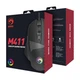 Дротова ігрова миша MARVO Wired Programmable Gaming Mouse M411, 12000DPI, 1.5m, black - зображення 6