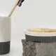 Підставка для зубних щіток MBM MY HOME Stockholm BA-46 WHITE/GRAY - зображення 17