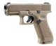 Пневматичний пістолет Umarex Glock 19X coyote, BB, метал з со2 з кулями з кобурою 5.8368 - зображення 3