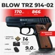 Стартовый пистолет Blow TRZ-914-02 Ruger P90 с патронами с кобурой - изображение 1