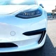 Пластиковая губа на бампер Tesla Model 3 2017 + молдинг бампера юбка черная. - изображение 6