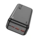 Портативна батарея павербанк 22.5W 30000mAh HOCO J101B Astute Powerbank 2xUSB/Type-C/microUSB, Black (6931474782519) - зображення 2