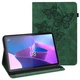 Захисний чохол Deexe Butterfly для Lenovo Tab P11 Pro Gen 2 - Green - зображення 1