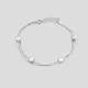 Серебряный браслет Minimal ф-1/06р/18,5-пдв - изображение 1