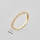 Серебряное кольцо с позолотой Minimal 19001п-16 16 - изображение 6