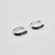 Серебряные серьги Minimal 521065б - изображение 1