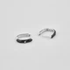 Серебряные серьги Minimal 521065б - изображение 3