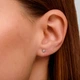 Золотые серьги Minimal 2100828202-б - изображение 2