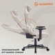 Игровое кресло GamePro FGC750G Fabric Beige (FGC750G) - изображение 15