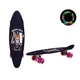 Пенни борд "Skull" 24" Bambi SC20520 с ручкой, PU колеса со светом - изображение 2