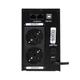 Джерело безперебійного живлення LogicPower UL650VA, Lin.int., AVR, 2 x евро, USB, LCD, металл (LP1454) - изображение 4