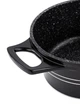 Якісний набір посуду (14 предметів) Royalty Line RL-ES2014M Black - зображення 3
