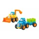 Набор машинок Hola Toys Бульдозер и трактор 6 шт. (326AB-6) - изображение 2
