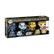 Набор фигурок 4 шт. Funko Pop! Star Wars - Darth Vader / Stormtrooper / C-3PO / Luke Skywalker (63198) - изображение 1