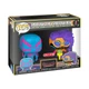 Набор фигурок 2 шт. Funko Pop! Spider-Man 2099 & Spider-Man India (Black Light) (73938) - изображение 2