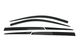 Дефлектори вікон Hyundai Santa Fe 2013- 6шт Clover AC A144 - зображення 3