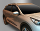 Дефлекторы окон KIA Niro 2016- 6шт Clover AC D737 - изображение 7