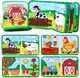 Развивающая фетровая книга-бизиборд Монтессорі на липучках "Farm Busy Book" для детей (GC1019) - изображение 1